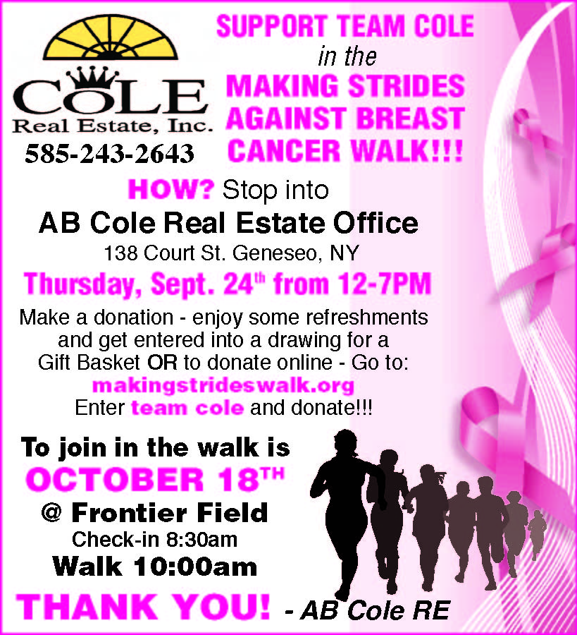 Support Team Cole !!!