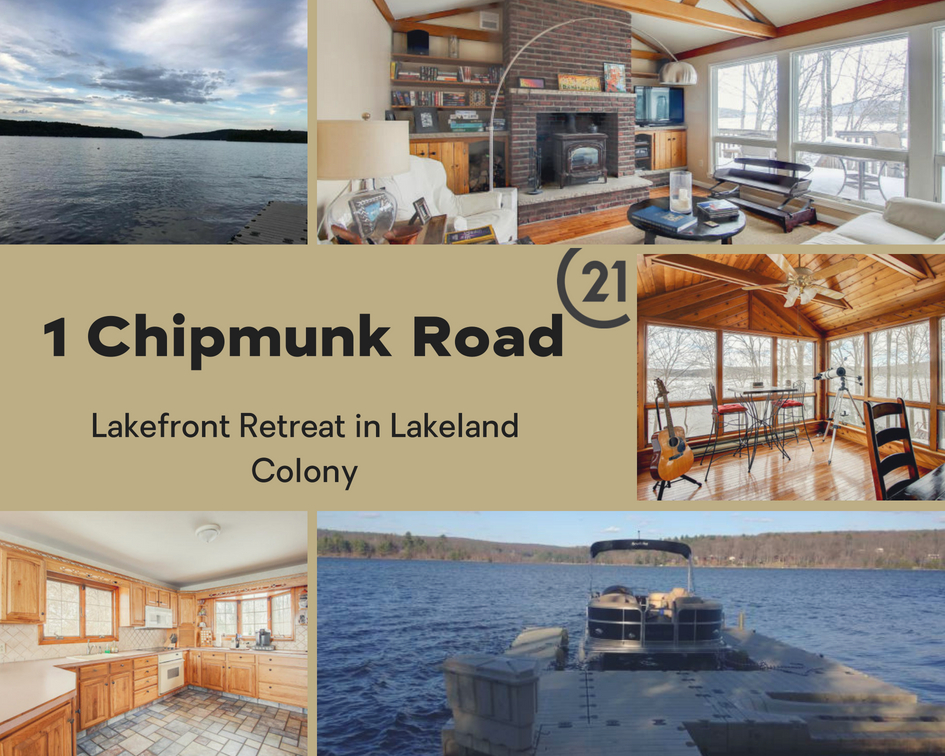 1 Chipmunk Road: Lakefront Retreat in Lakeland Colony
