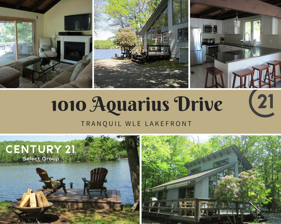 1010 Aquarius Drive, Lake Ariel PA: Tranquil Wallenpaupack Lake Estates Lakefront