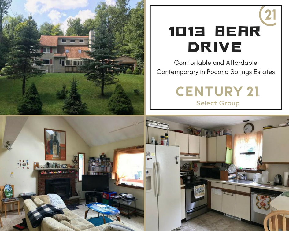 1013 Bear Drive, Newfoundland, PA: Comfortable and Affordable Contemporary in Pocono Springs Estates