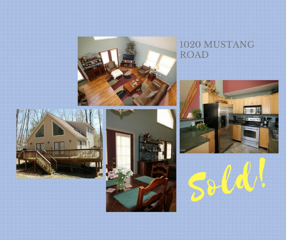 Sold! 1020 Mustang Road: Wallenpaupack Lake Estates