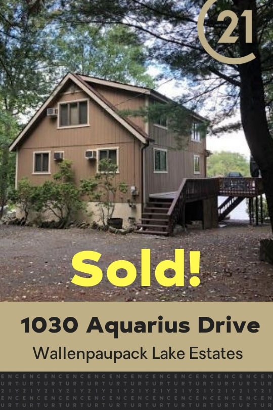 Sold! 1030 Aquarius Drive: Wallenpaupack Lake Estates