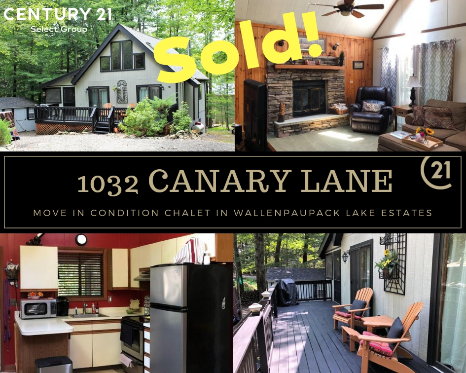 Sold! 1032 Canary Lane: Wallenpaupack Lake Estates