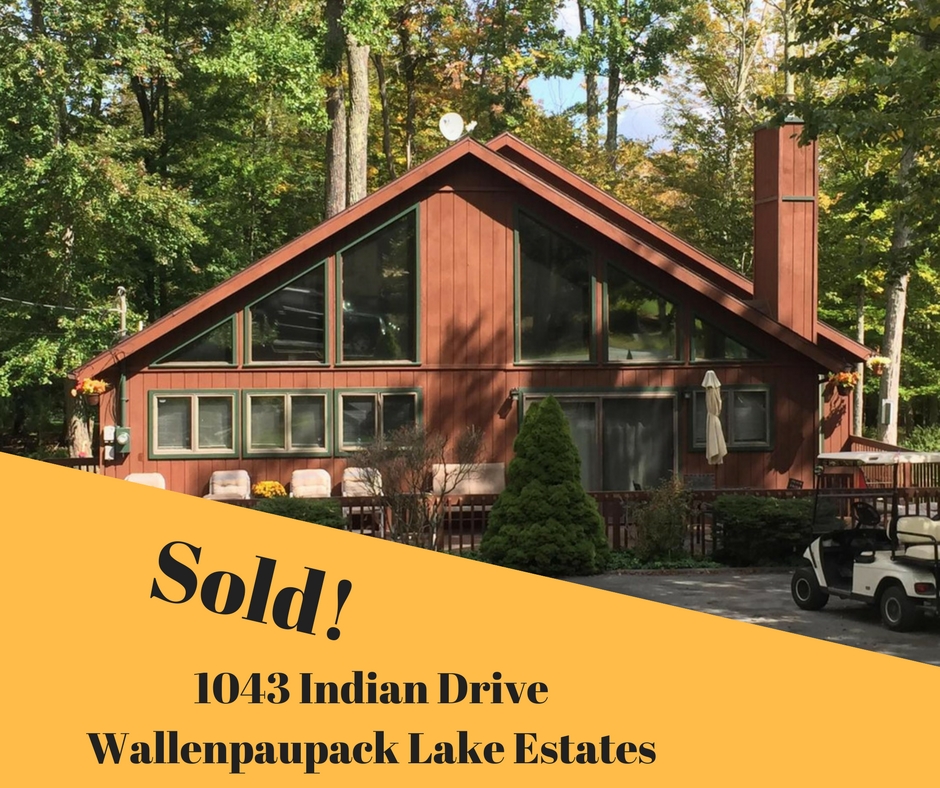 Sold! 1043 Indian Drive, Wallenpaupack Lake Estates