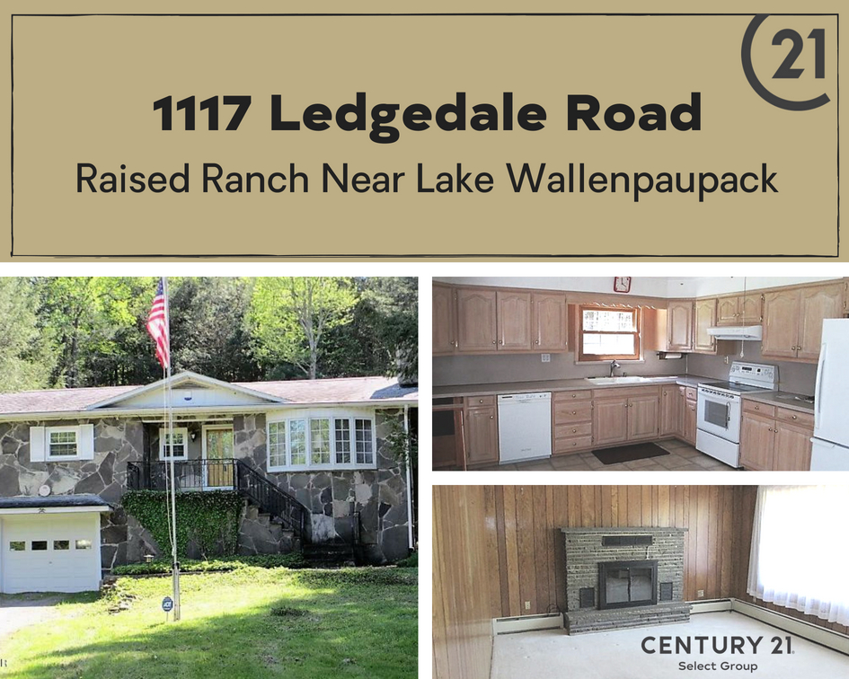 1117 Ledgedale Road: Raised Ranch Near Lake Wallenpaupack