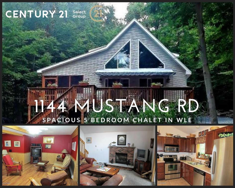 1144 Mustang Road: Spacious 5 Bedroom Chalet in Wallenpaupack Lake Estates