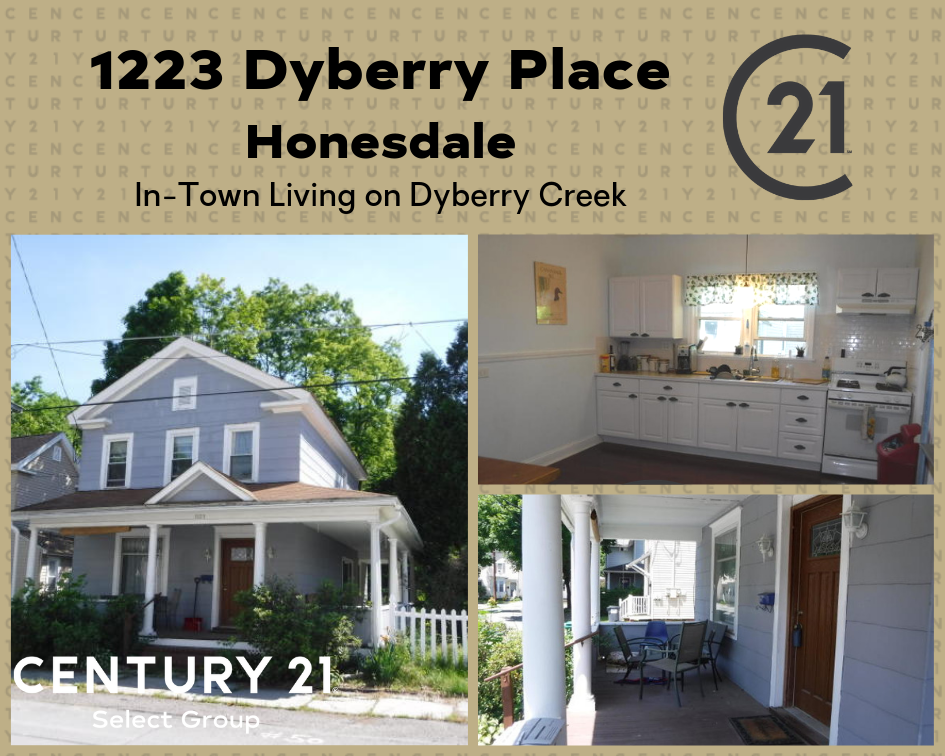1223 Dyberry Place, Honesdale: In-Town Living on Dyberry Creek