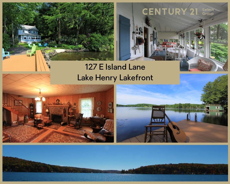 127 E Island Lane: Lake Henry Lakefront Colonial