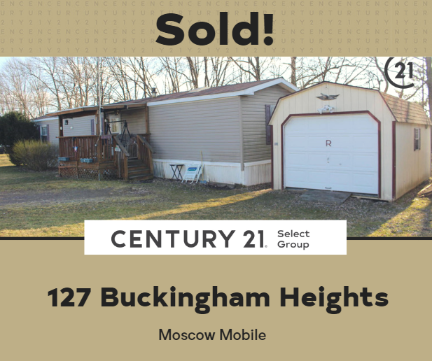SOLD! 127 Buckingham Heights: Moscow