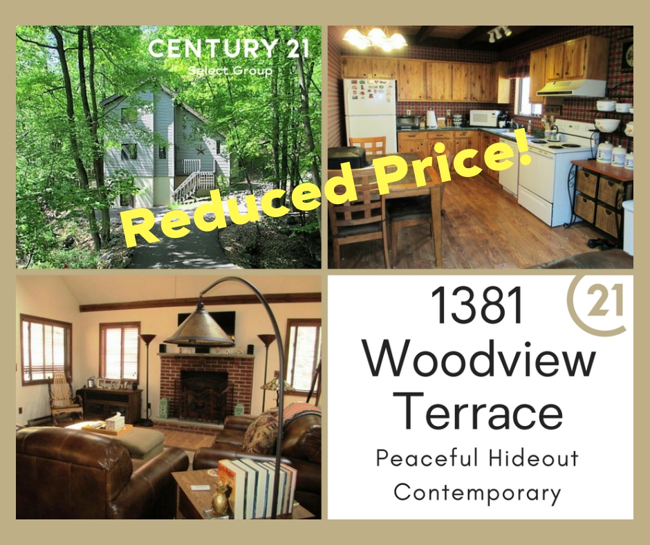 Just Reduced! 1381 Woodview Terrace: Peaceful Hideout Contemporary