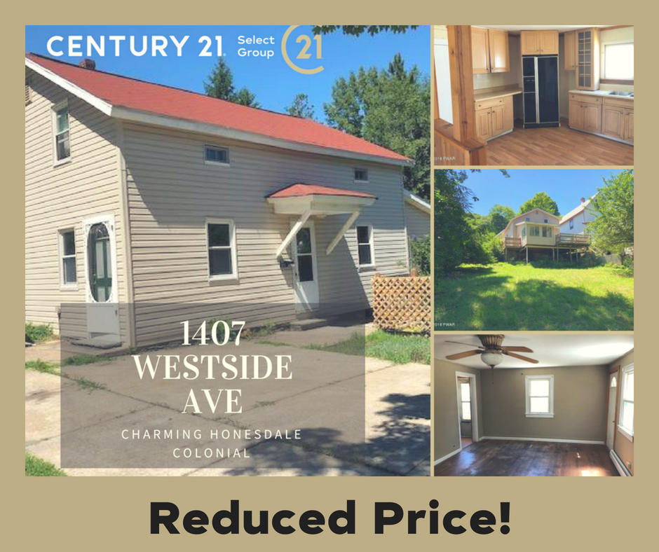 REDUCED PRICE! 1407 Westside Ave: Honesdale