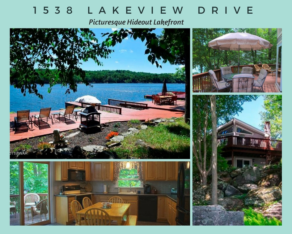 1538 Lakeview Drive: Picturesque Hideout Lakefront