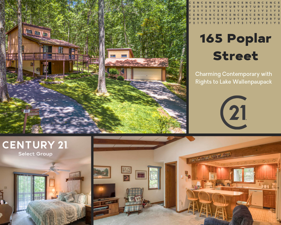 165 Poplar Street: Charming Contemporary with Rights to Lake Wallenpaupack