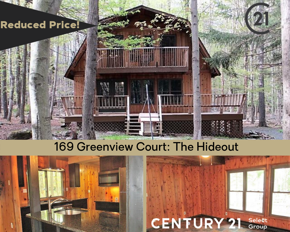 REDUCED PRICE! 169 Greenview Court: Cedar Sided Hideout Escape
