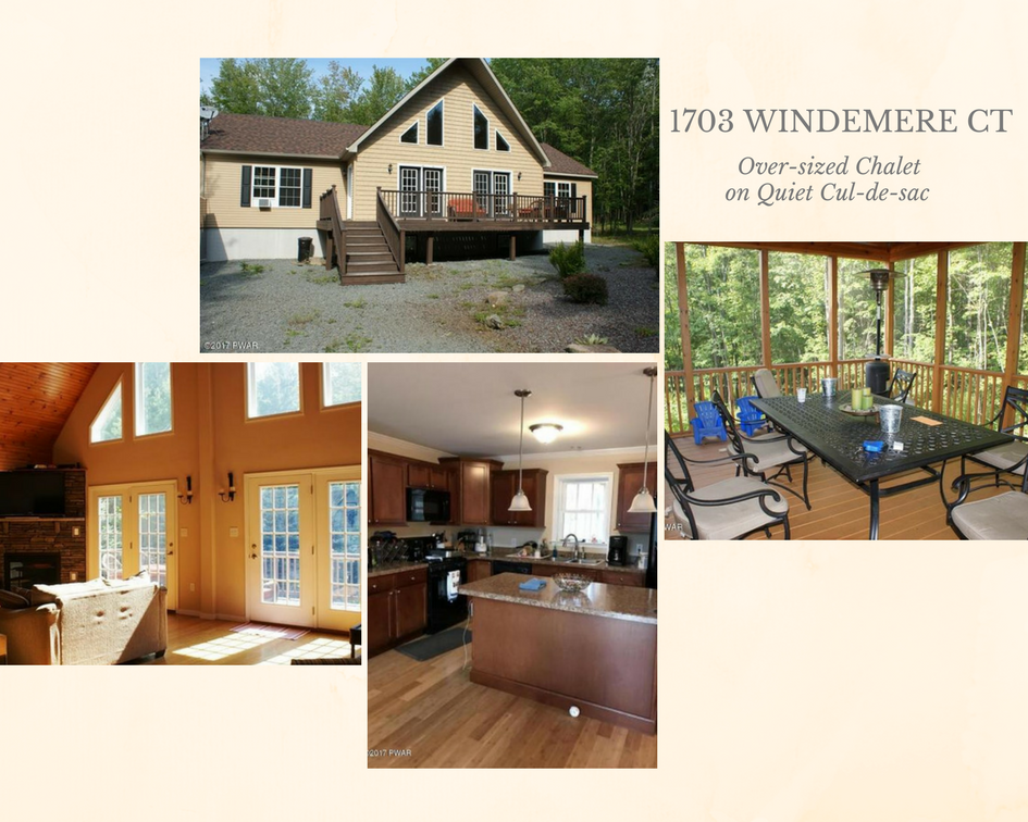 1703 Windemere Court: Over-sized Chalet on Quiet Cul-de-sac