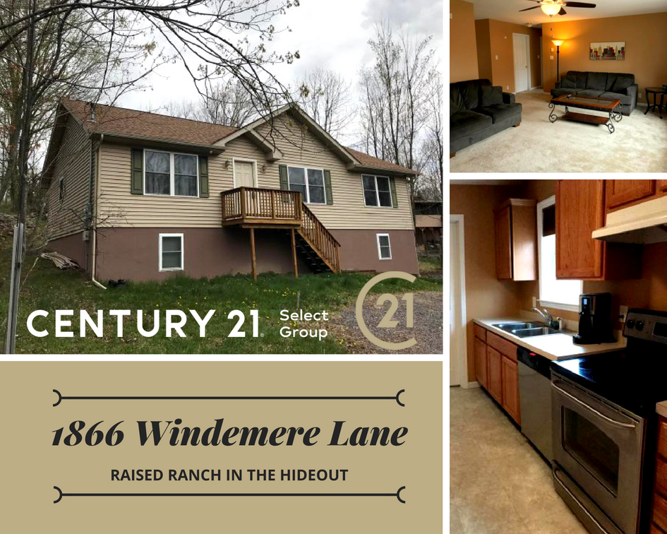 1866 Windemere Lane, Lake Ariel PA: Raised Ranch in The Hideout