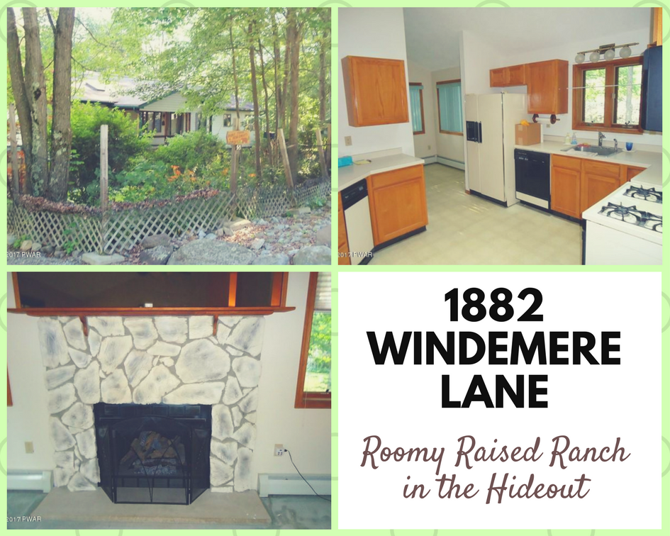 1882 Windemere Lane, Lake Ariel PA: Roomy Raised Ranch in The Hideout
