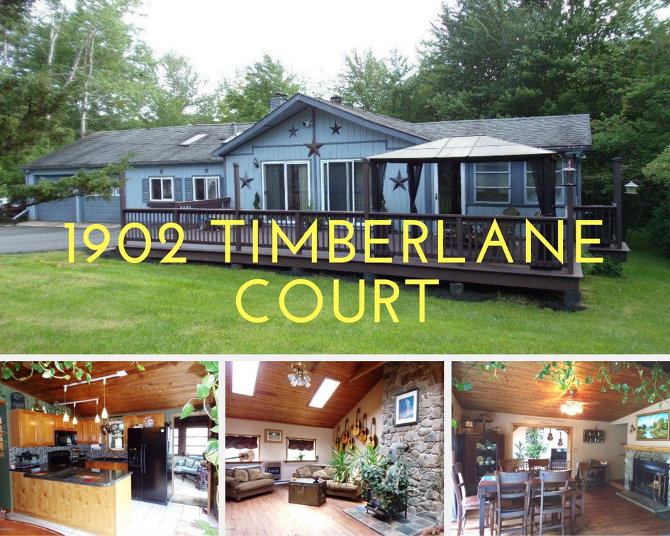 1902 Timberlane Ct, Lake Ariel PA: Level Entry Ranch in The Hideout