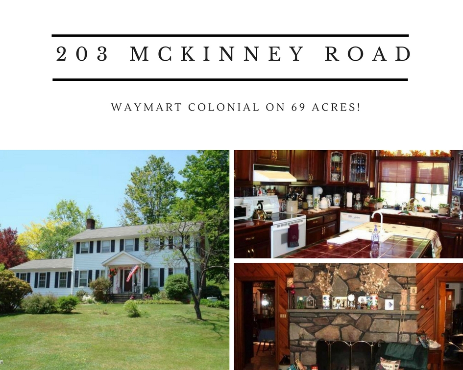 203 McKinney Road, Waymart PA: Waymart Colonial on 69 Acres