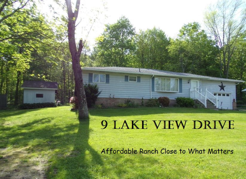 9 Lake View Drive, Lake Ariel PA- Affordable Ranch Close to What Matters