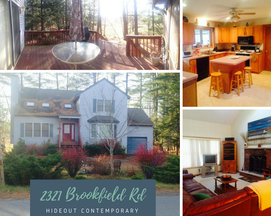 2321 Brookfield Road, Lake Ariel PA: Hideout Contemporary Home for Sale