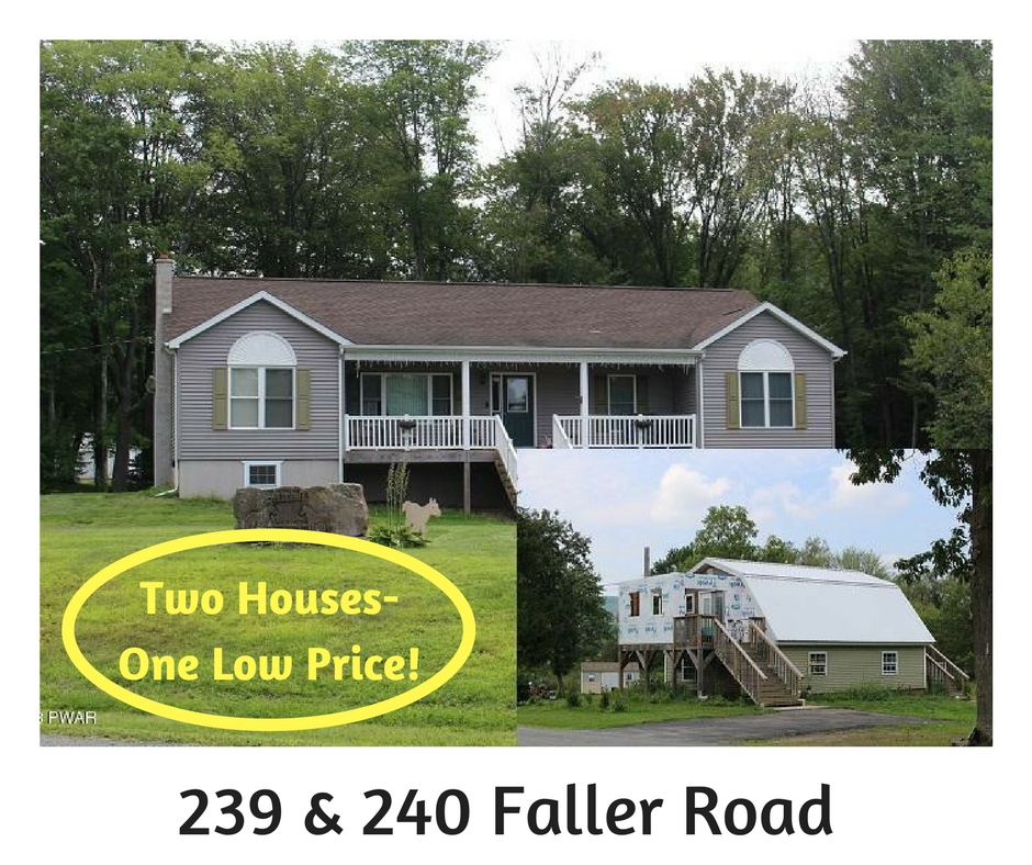 239 & 240 Faller Road: Two Houses-One Low Price!