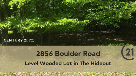 2856 Boulder Road: Level Wooded Lot in The Hideout