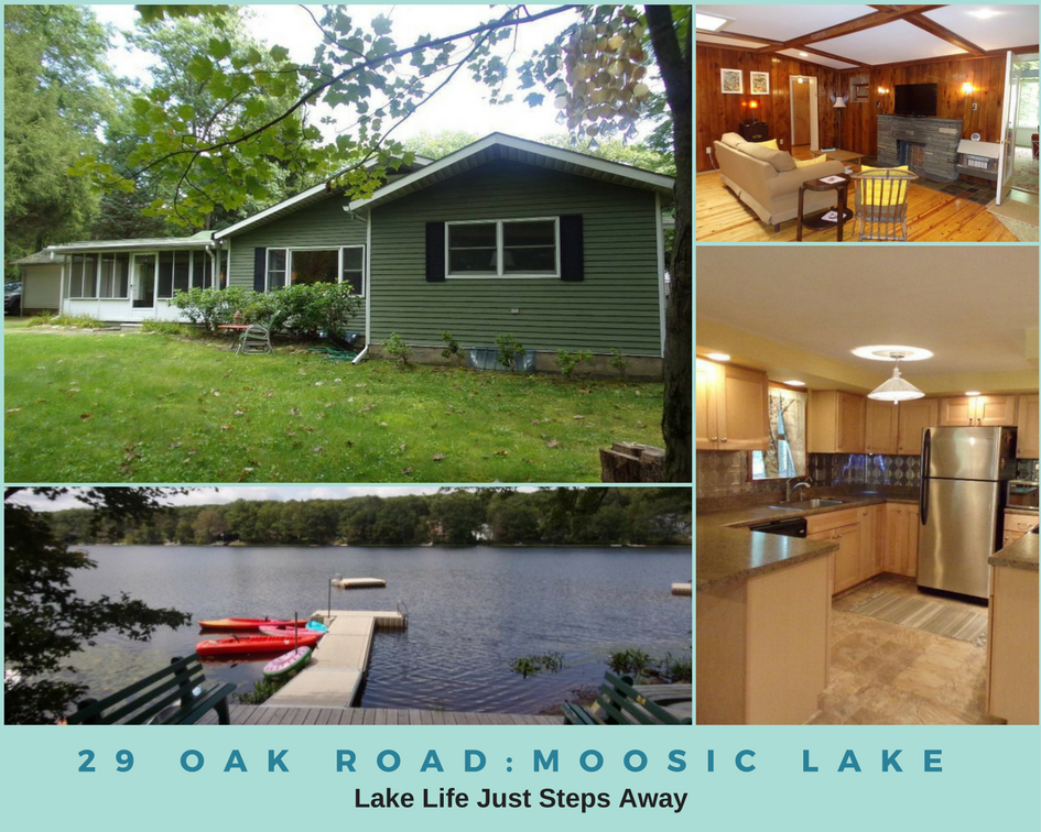 29 Oak Road, Jefferson Twp, Moosic Lake: Lake Life Just Steps Away