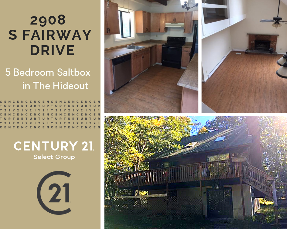 2908 South Fairway Drive: 5 Bedroom Saltbox in The Hideout