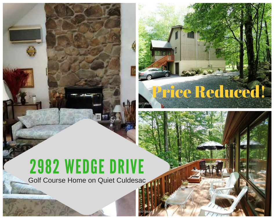 Just Reduced! 2982 Wedge Drive, Lake Ariel PA: Hideout Golf Course Home on a Quiet Cul-de-sac