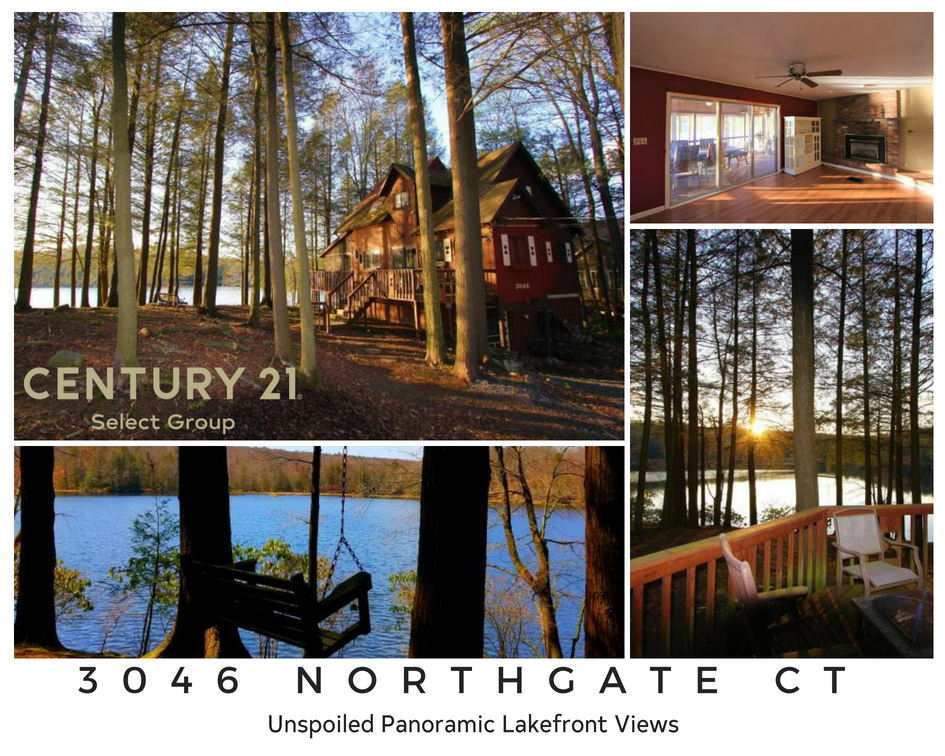 3046 Northgate Court, Lake Ariel PA: Unspoiled Panoramic Lakefront Views in The Hideout