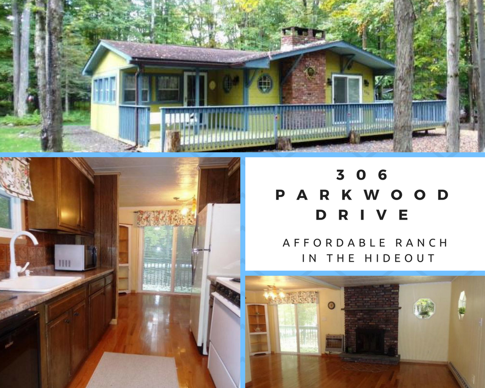 306 Parkwood Drive, Lake Ariel PA: Affordable Ranch in The Hideout