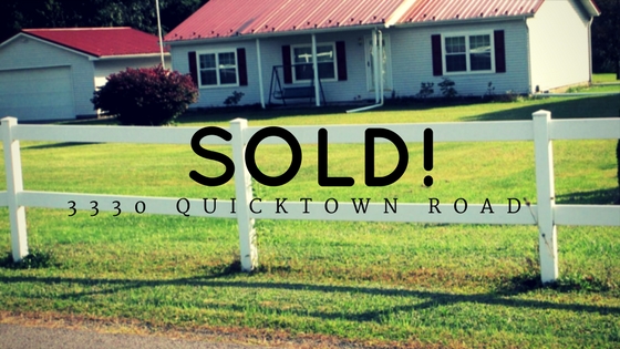 Sold! 3330 Quicktown Road: Madison Township