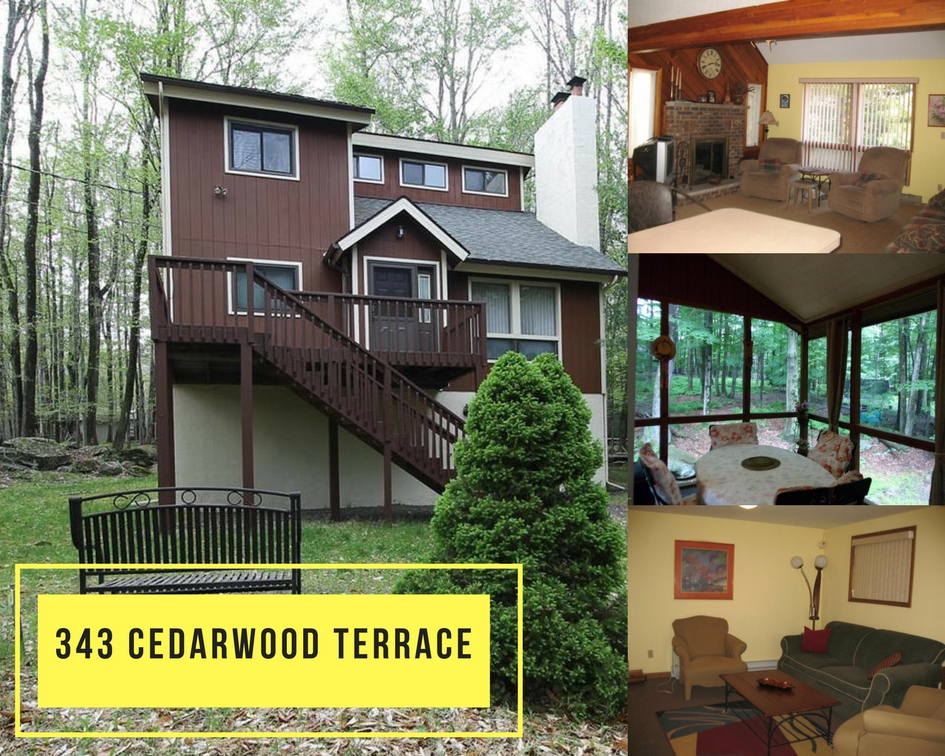 343 Cedarwood Terrace, Lake Ariel PA:  Charming Contemporary in Hideout Community