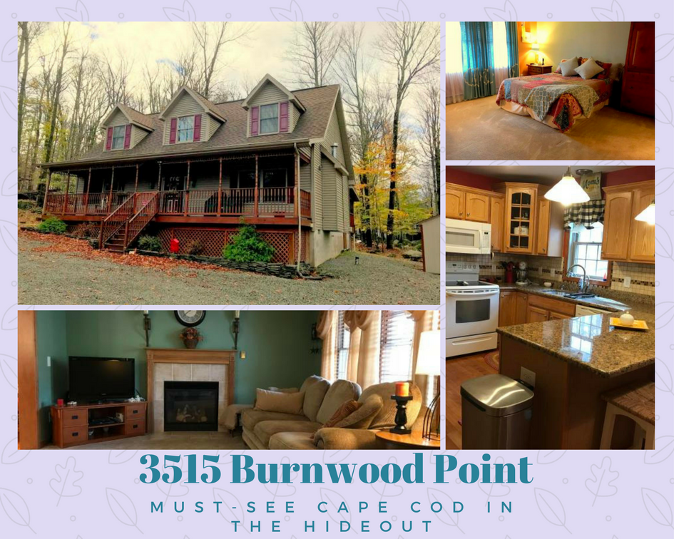 3515 Burnwood Point: Must See Cape-Cod in The Hideout!