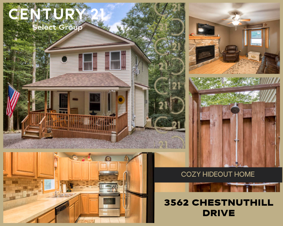 3562 Chestnuthill Drive: Cozy Hideout Home with Outdoor Shower