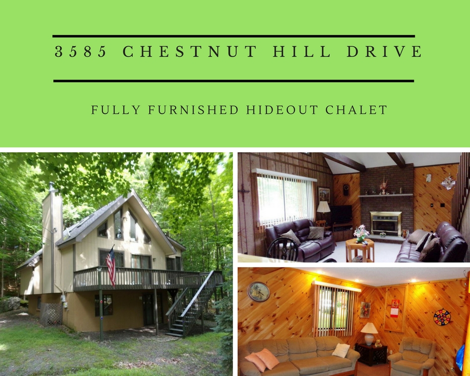 3585 Chestnut Hill Drive: Fully Furnished Hideout Chalet