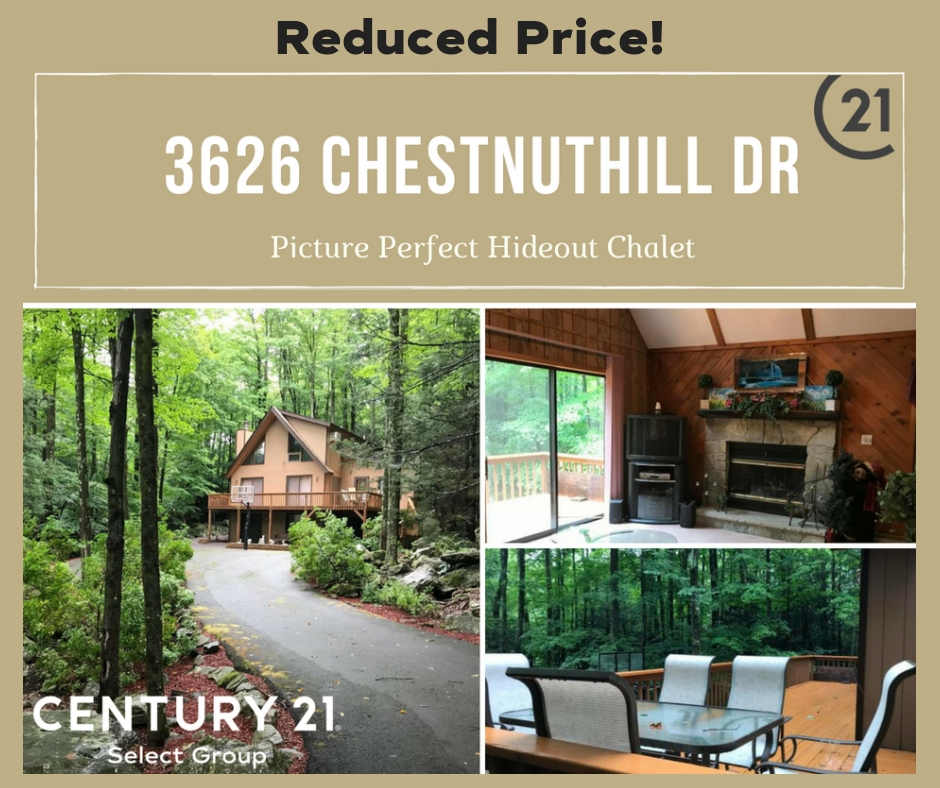 REDUCED PRICE! 3626 Chestnuthill Drive, Lake Ariel PA: Picture Perfect Hideout Chalet