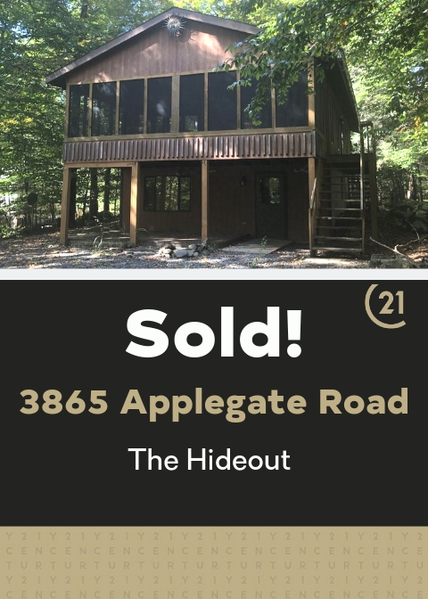 SOLD!  3865 Applegate Road: The Hideout
