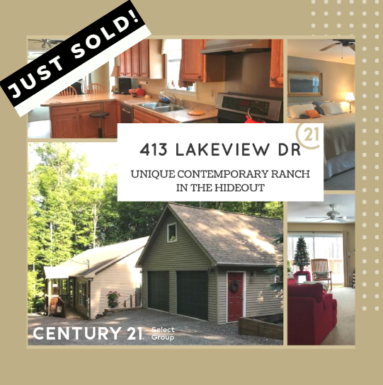 Sold! 413 Lakeview Drive: The Hideout