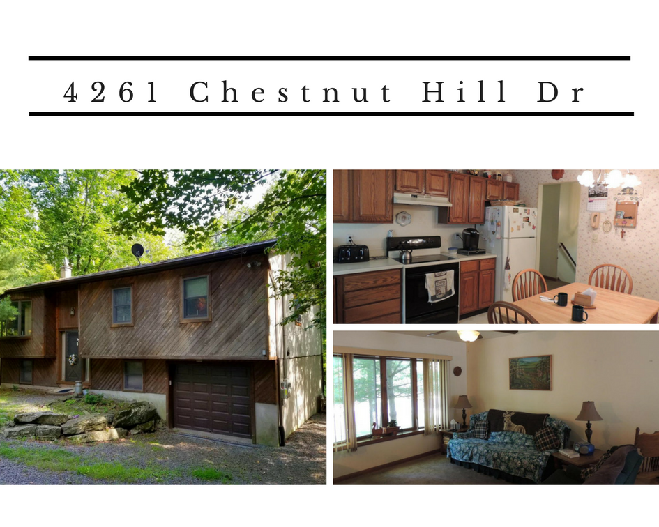 4261 Chestnut Hill Drive, Lake Ariel PA: Hideout Home with Traditional Floor Plan
