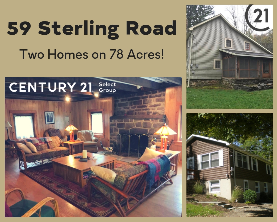 59 Sterling Road: Two Newfoundland Homes on 78 Acres!