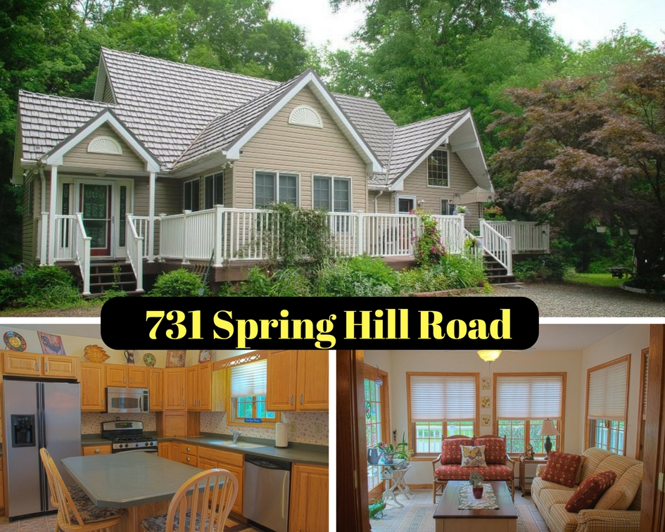 731 Spring Hill Road: Captivating Sterling Cape Cod on 5+ Acres