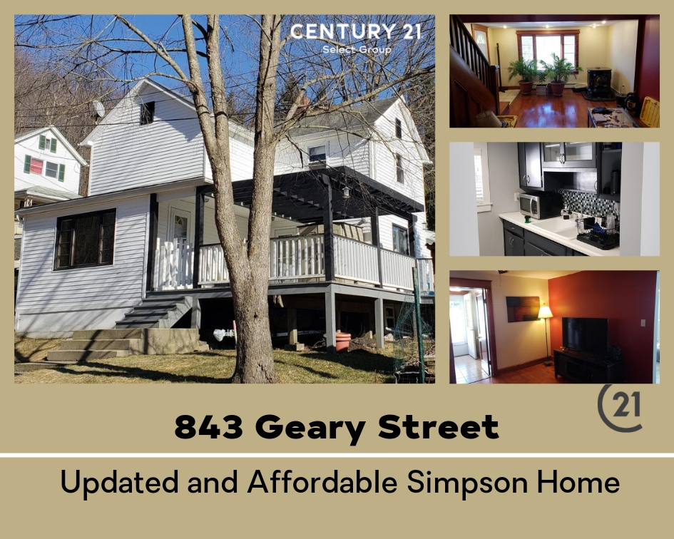 843 Geary Street: Updated and Affordable Simpson Home