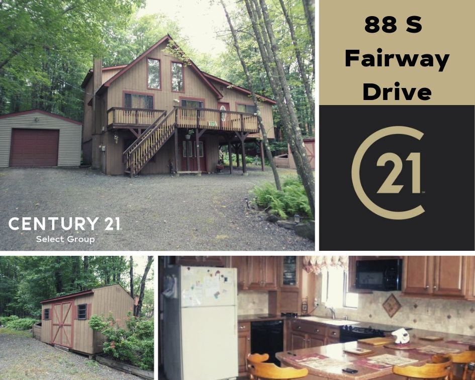 88 S Fairway Drive: Hideout Chalet with Garage and Shed
