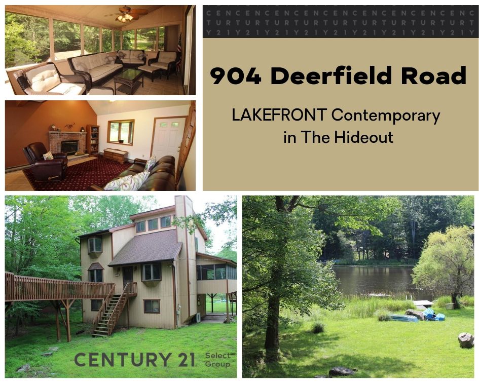 904 Deerfield Road: LAKEFRONT Contemporary in The Hideout