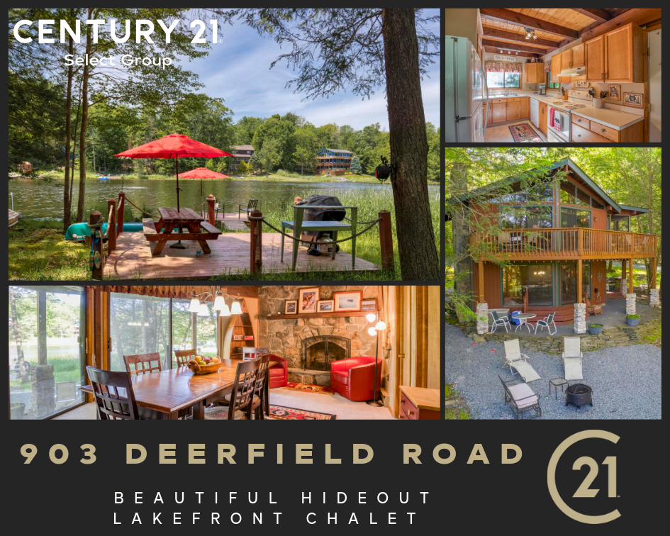 903 Deerfield Road: Beautiful Hideout Lakefront Chalet