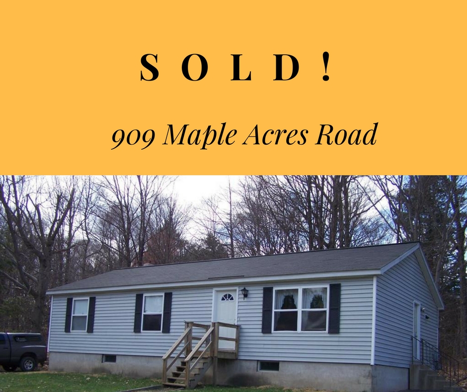 Sold! 909 Maple Acres Road
