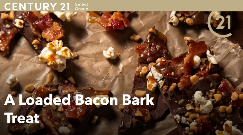 A Loaded Bacon Bark Treat