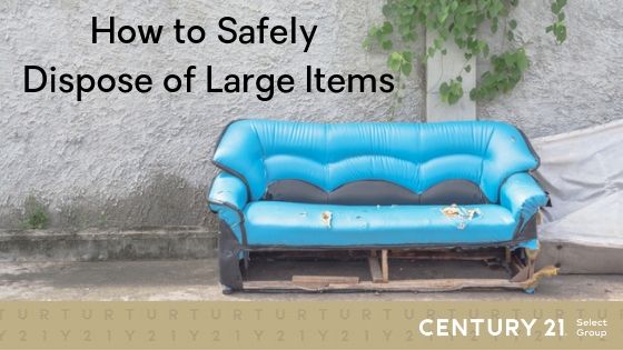 How to Safely Dispose of Large Items